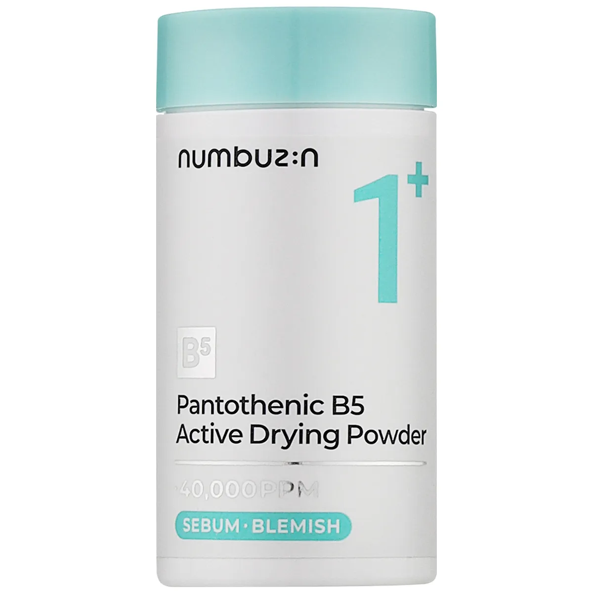 Пудра проти запалень з пантенолом та ніацинамідом Numbuzin No.1 Pantothenic B5 Active Drying Powder 7 г