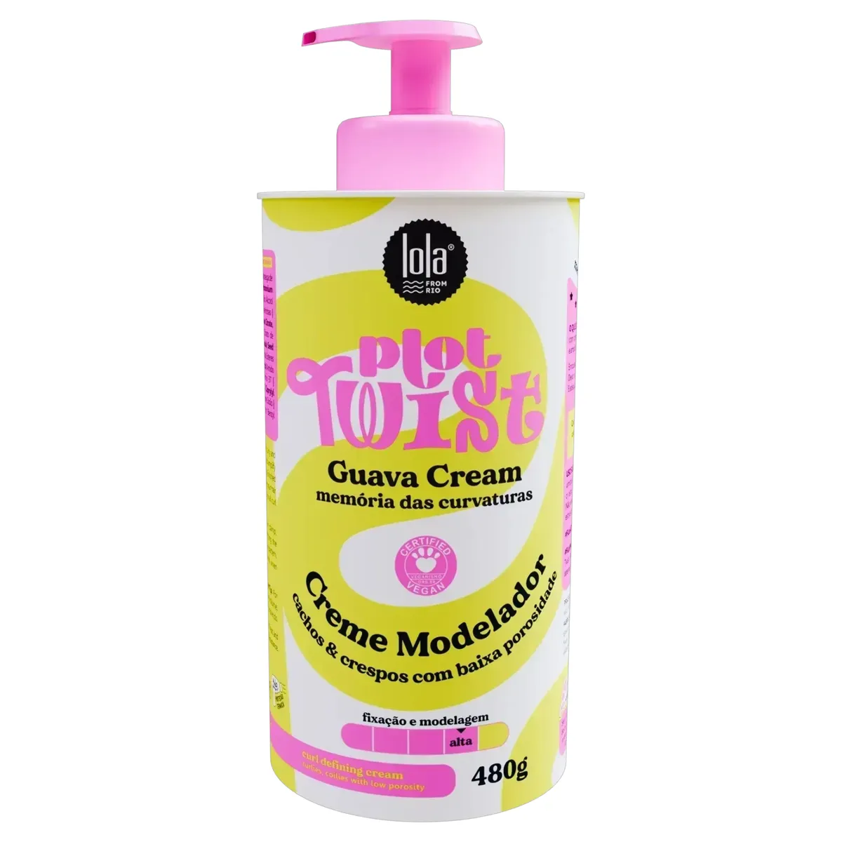 Крем моделирующий для кудрявых и волнистых волос Lola From Rio PLOT TWIST GUAVA CREAM 480 г