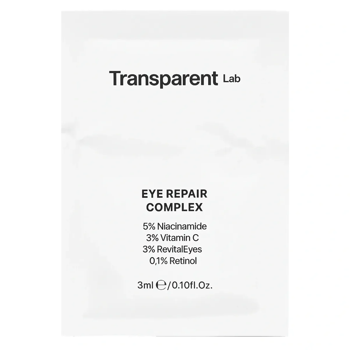 Ночная сыворотка для контура глаз Transparent Lab Eye Repair Complex 3 мл, Саше (Тестер)