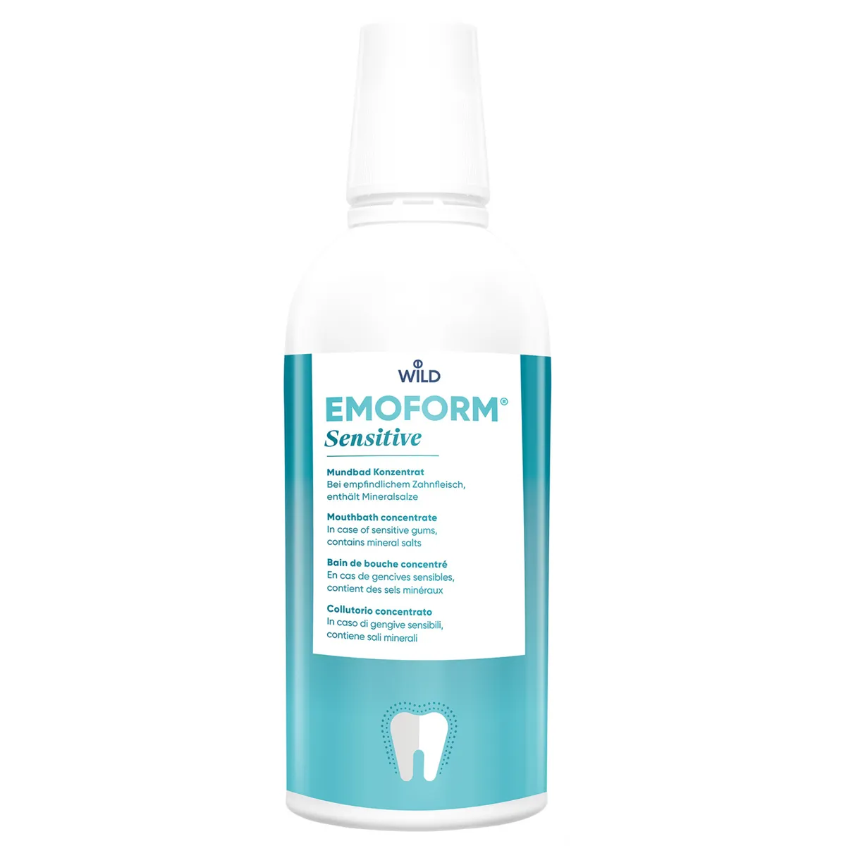 Ополіскувач для чутливих зубів порожнини рота Dr.Wild Emoform Sensitive 500 мл