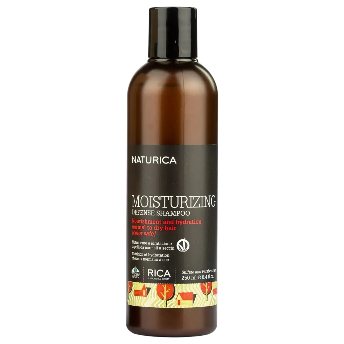 Зволожувальний захисний шампунь для волосся RICA Moisturizing Defense Shampoo 250 мл