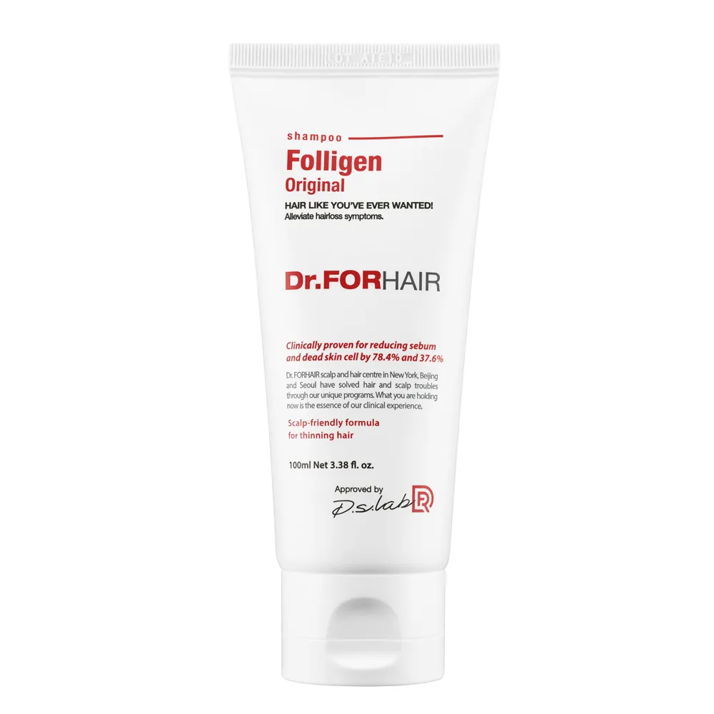 Шампунь против выпадения волос Dr.FORHAIR Folligen Shampoo 100 мл Миниатюра