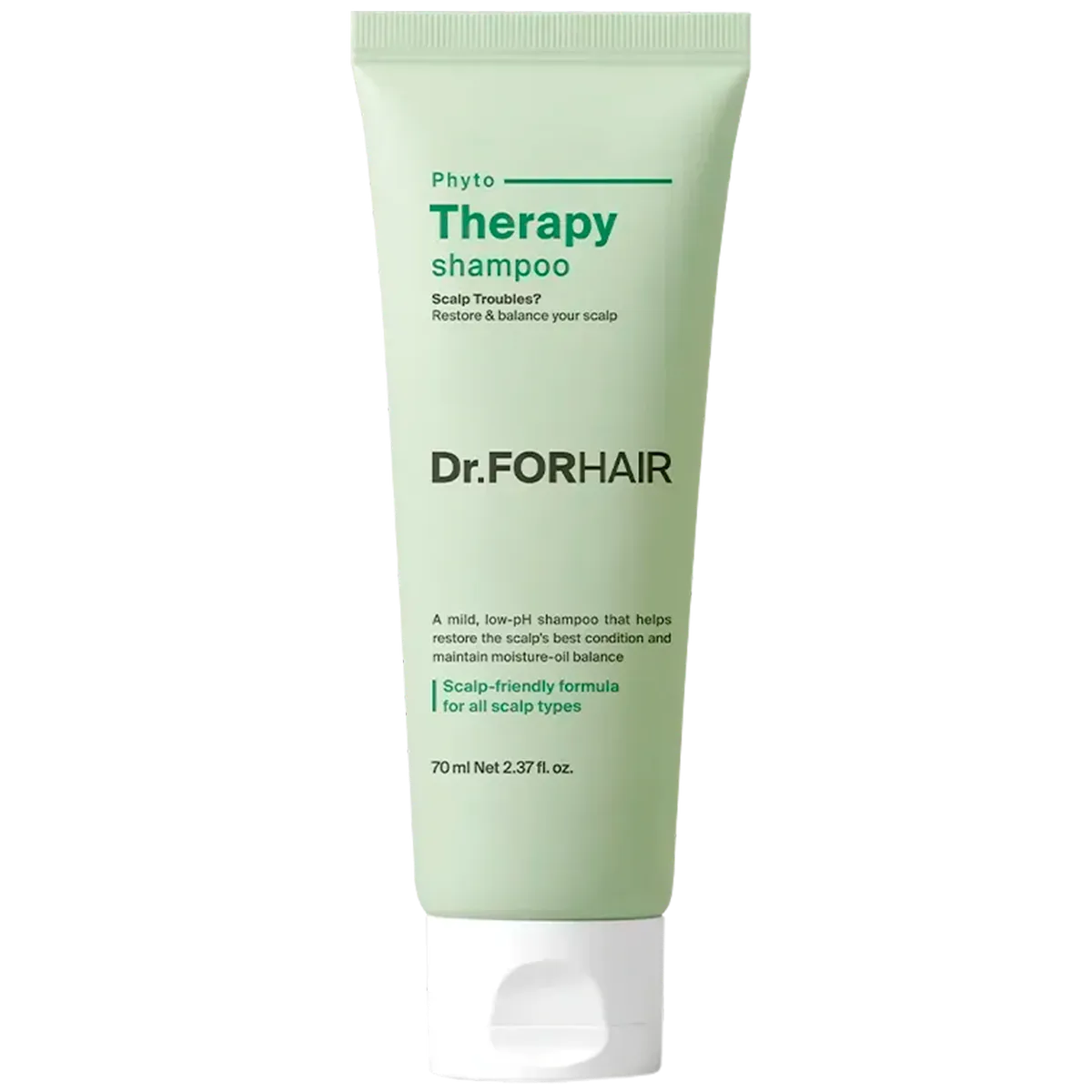 Фітотерапевтичний шампунь для чутливої шкіри голови Dr.FORHAIR pHyto Therapy Shampoo 300 мл