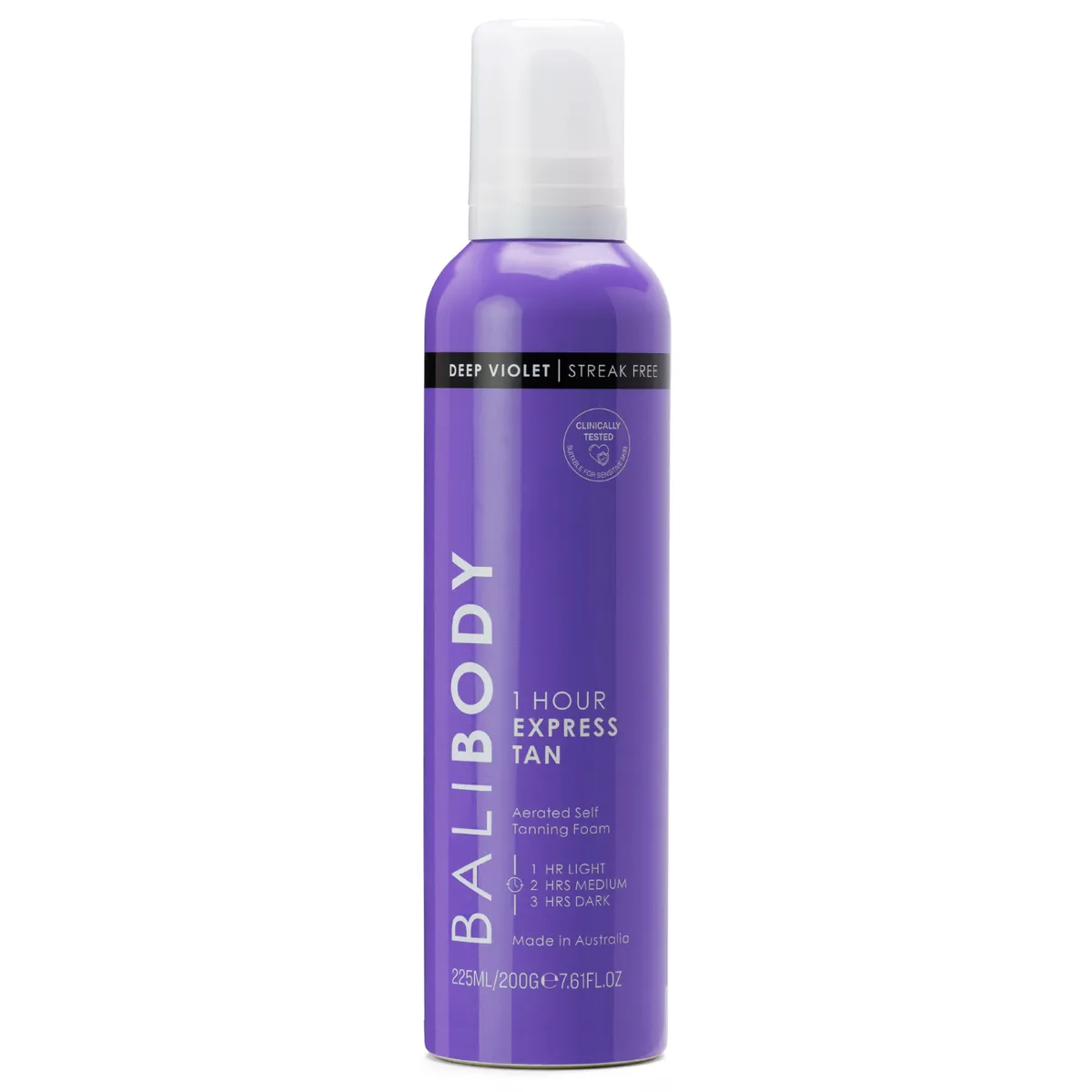 Экспресс автозагар для тела в оттенка Deep Violet Bali Body Express Self Tan 225 мл