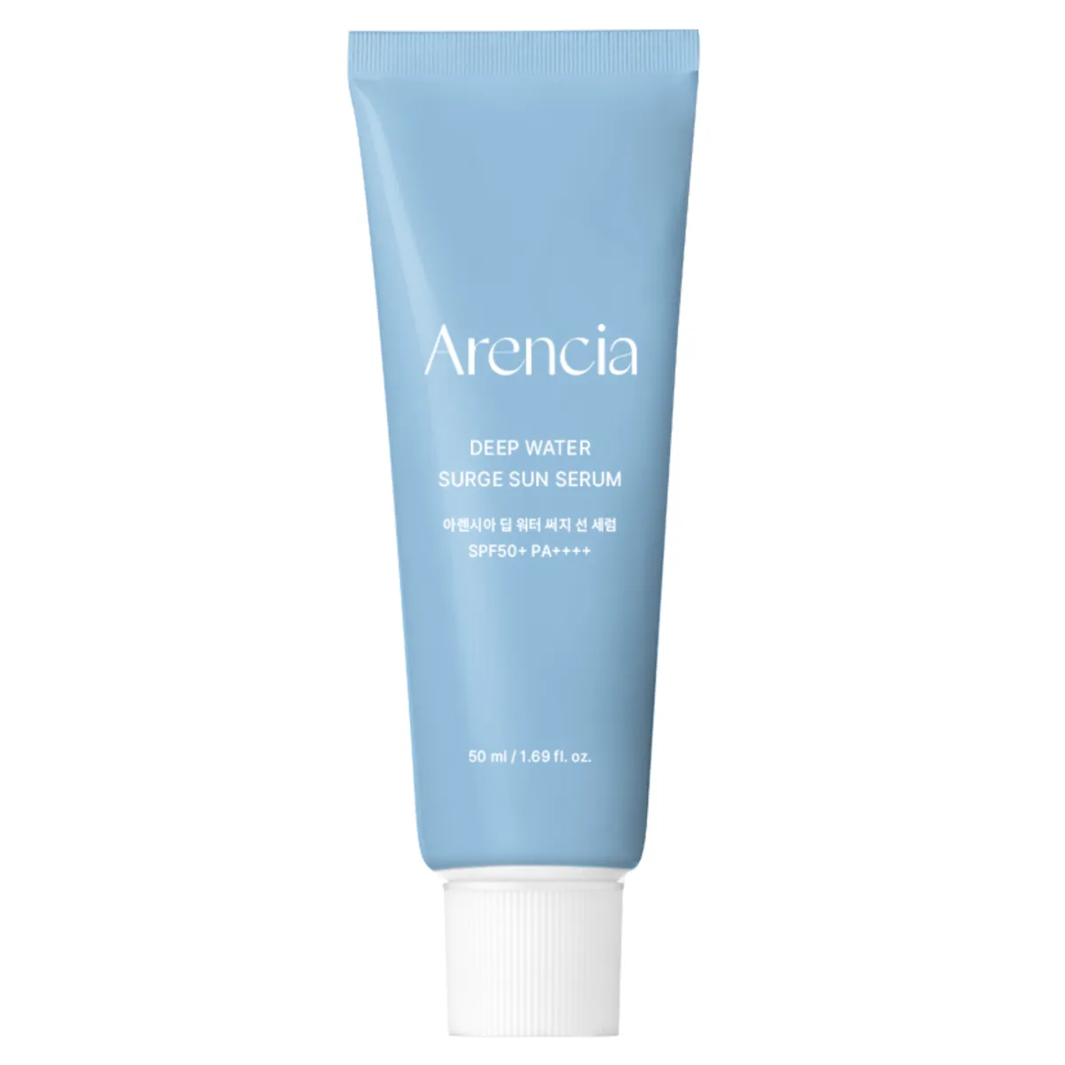 Солнцезащитная сыворотка с пептидами и гиалуроновой кислотой Arencia Deep Water Surge Sun Serum SPF50+ PA++++ 50 мл