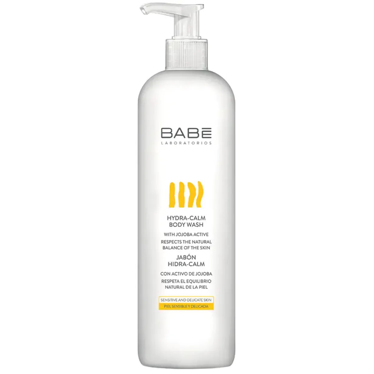 Зволожувальний гель для душу BABE Laboratorios BODY Hydra-Calm Body Wash 500 мл