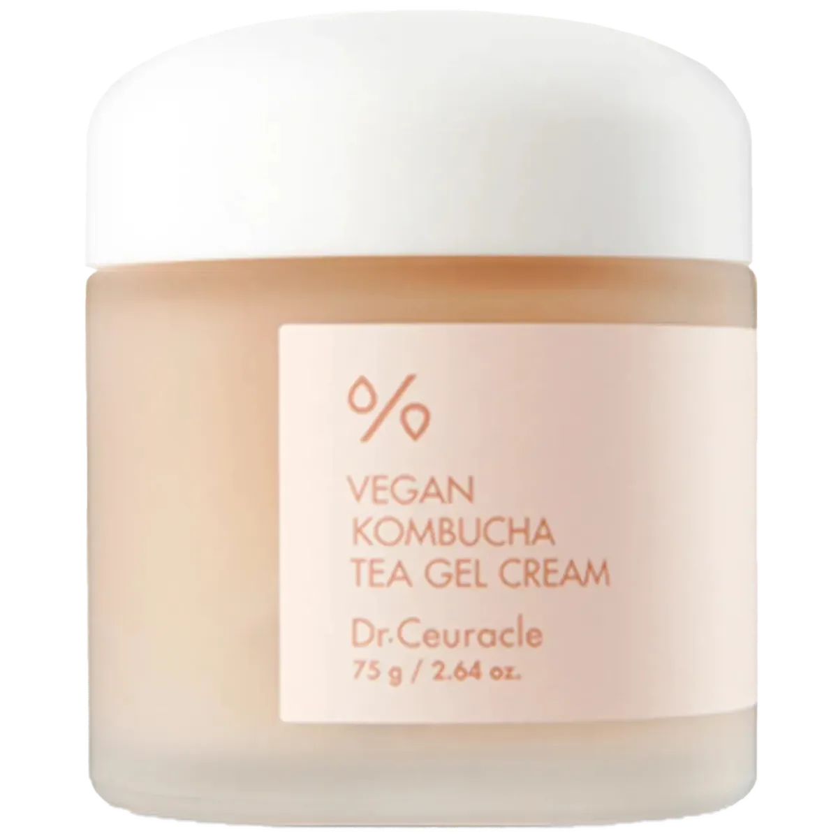 Веганський крем-гель з екстрактом комбучі Dr.Ceuracle Vegan Kombucha Tea Gel Cream 75 г