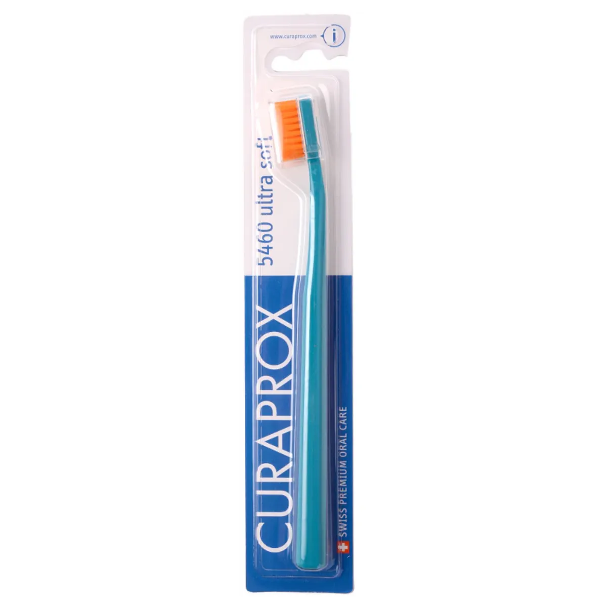 Зубная щетка Curaprox CS 5460 Ultra Soft Бирюзовый - оранжевый