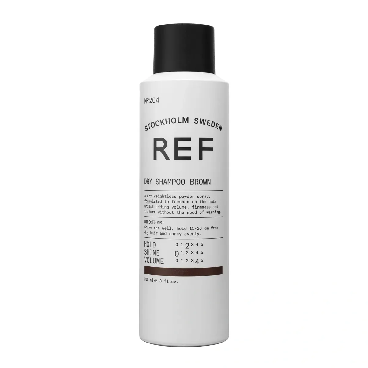 Сухий шампунь для русявого волосся REF Dry Shampoo Brown N°204 200 мл