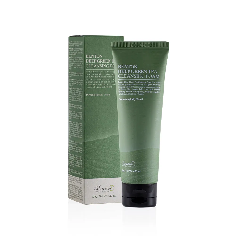 Очищающая пенка с зеленым чаем Benton Green Tea Foam 120 г