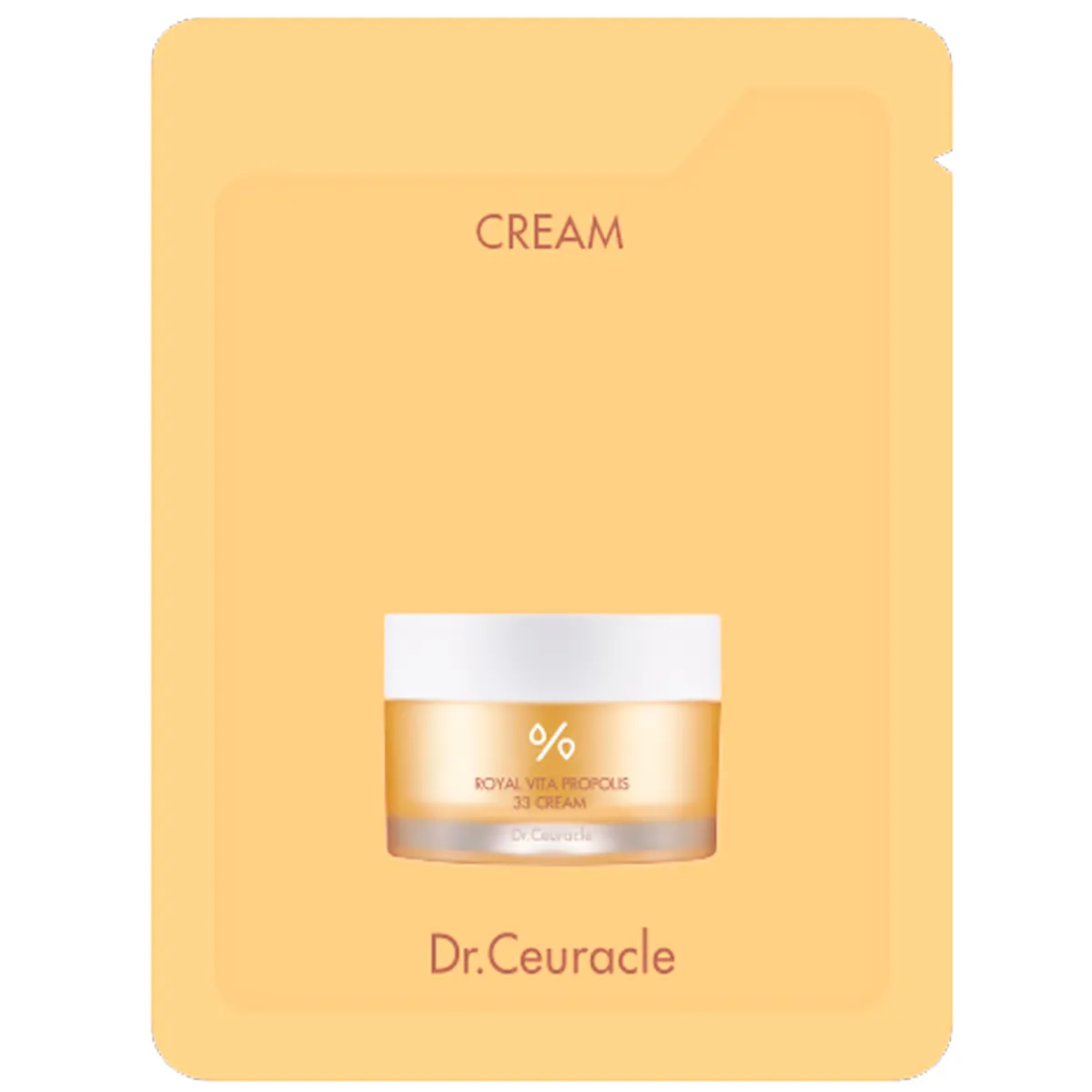 Крем с экстрактом прополиса Dr.Ceuracle Royal Vita Propolis 33 Cream 2 мл Саше (Тестер)