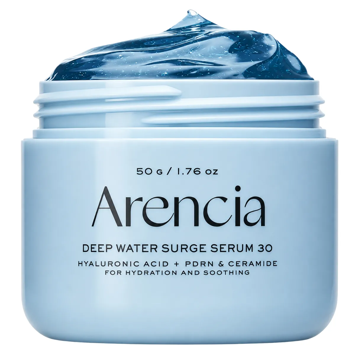 Ночная гелевая сыворотка для глубокого увлажнения и восстановления Arencia Deep Water Surge Serum 30 50 г