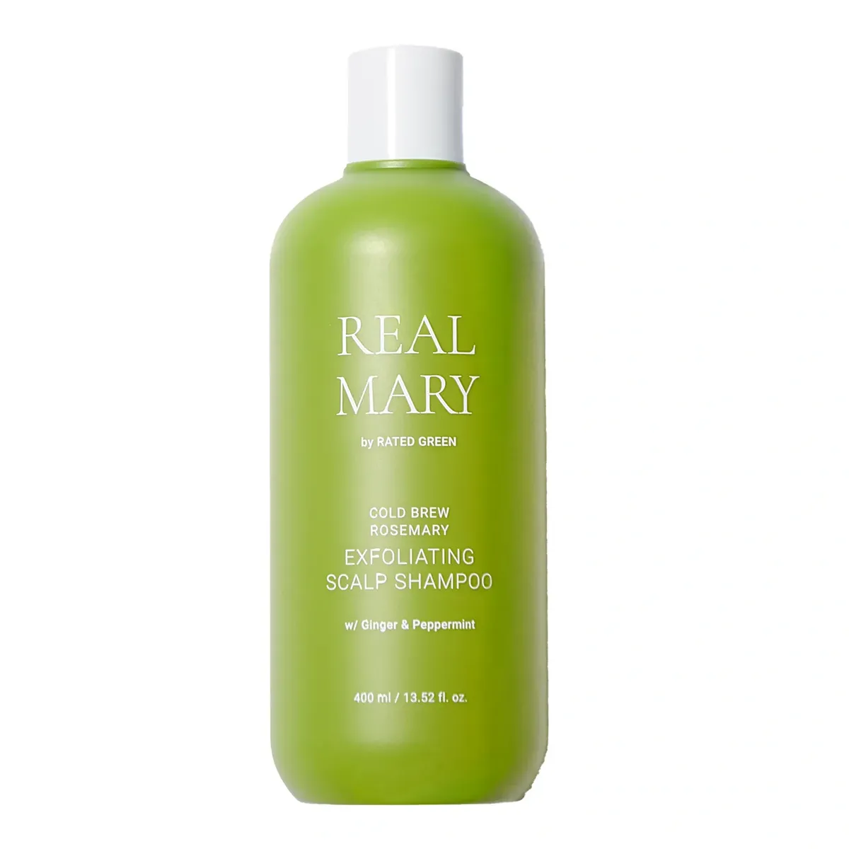 Глибокоочищувальний відлущувальний шампунь з соком розмарину Rated Green Real Mary Cold Brewed Rosemary Exfoliating Scalp Shampoo 400 мл