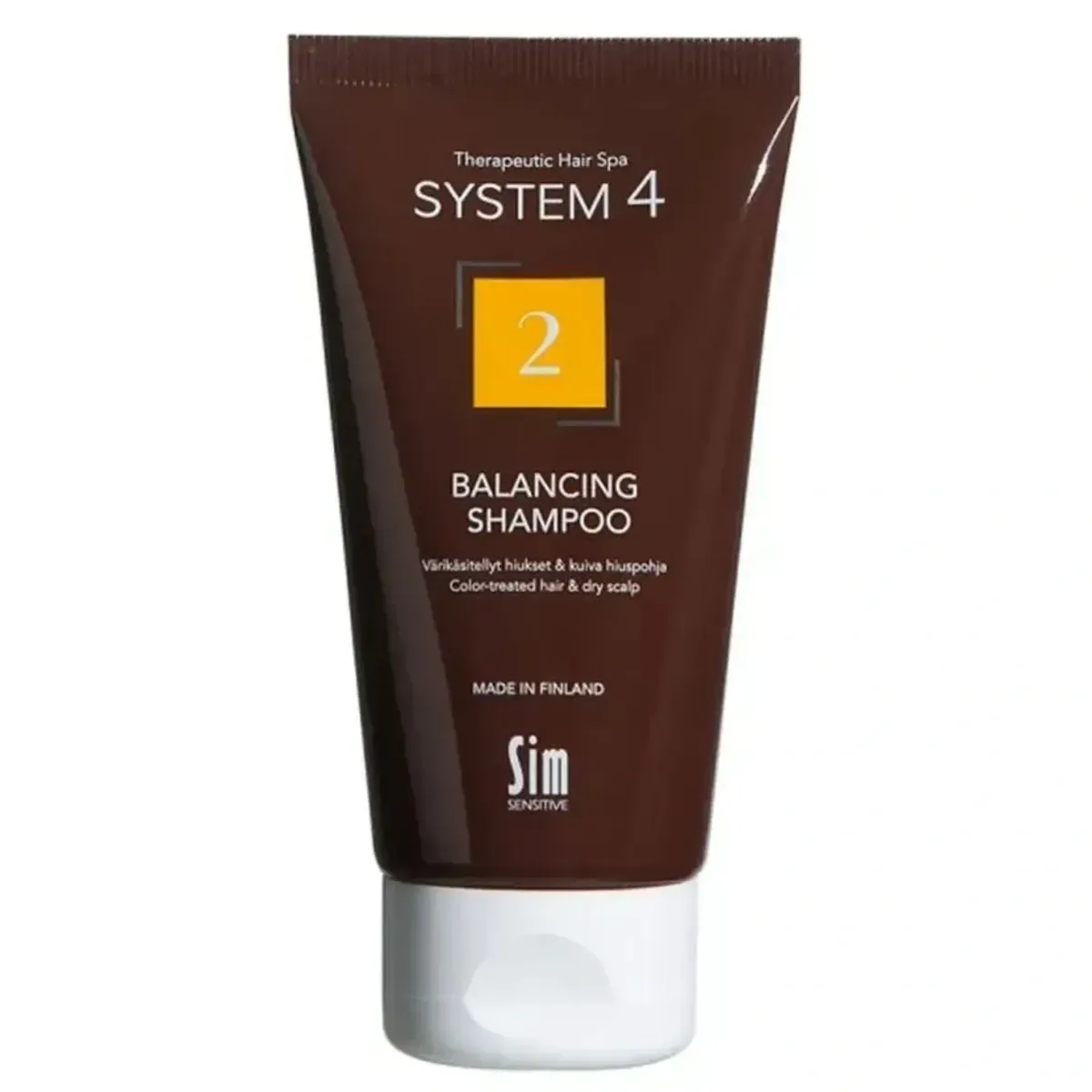 Шампунь №2 для сухих, окрашенных и поврежденных волос Sim Sensitive System 4 2 Balancing Shampoo 75 мл