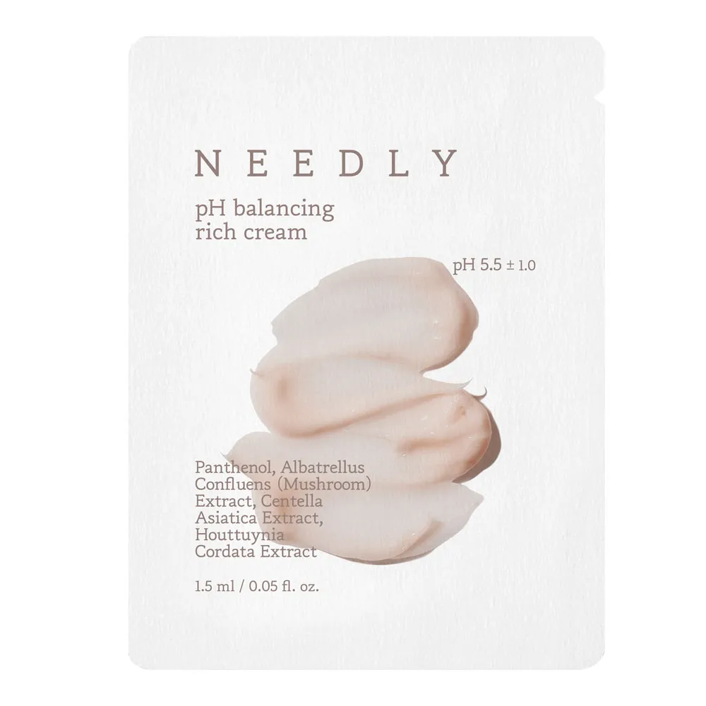 Интенсивный увлажняющий крем с экстрактом гриба альбатрелус Needly pH Balancing Rich Cream 50 мл