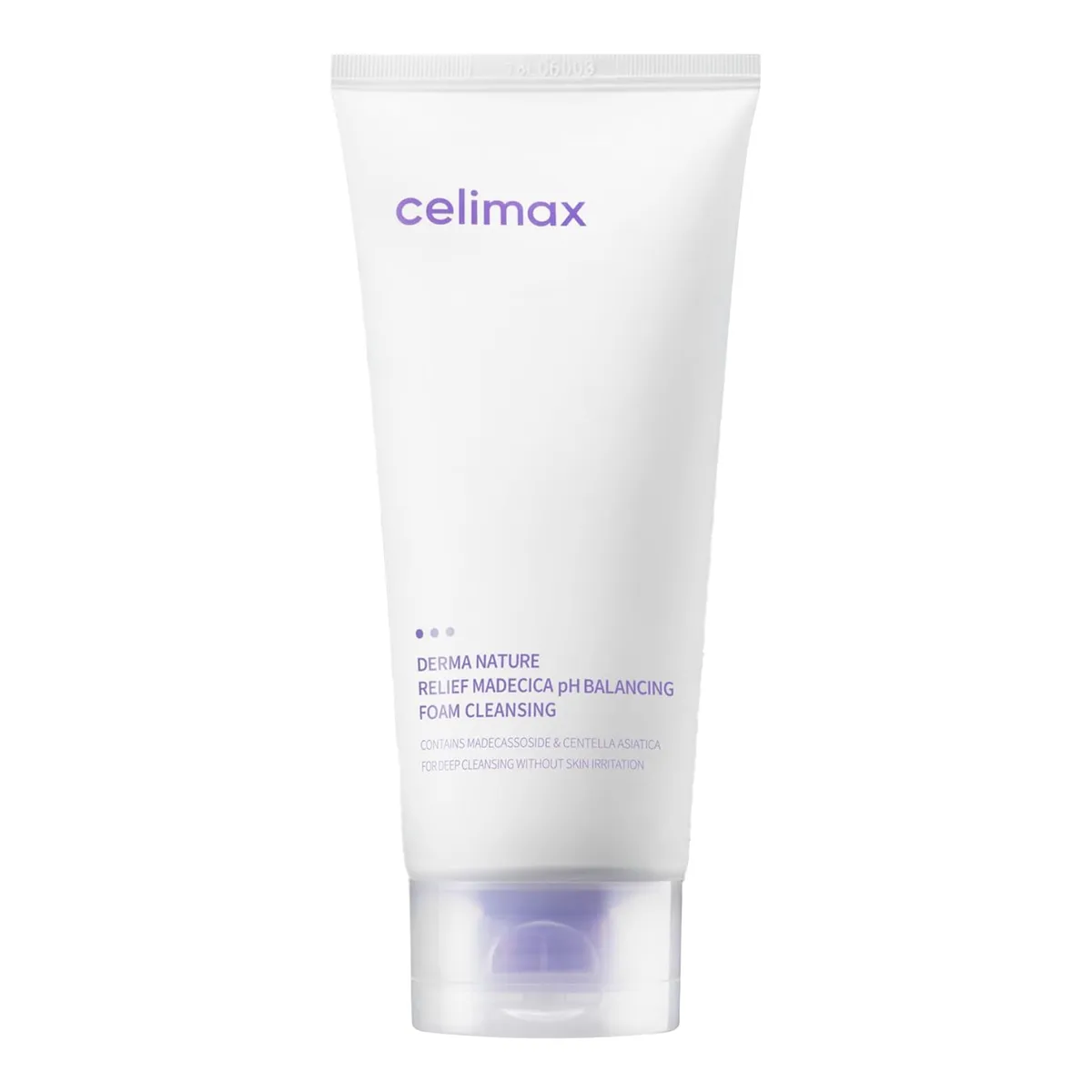 Успокаивающая очищающая пенка с центеллой Celimax Derma Nature Relief Madecica pH Balancing Foam Cleansing 150 мл