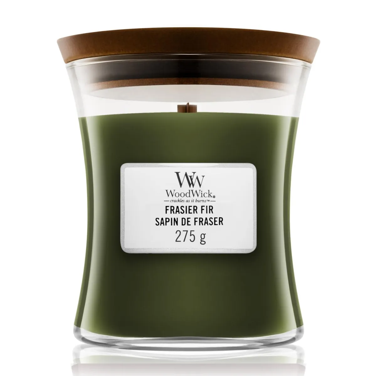 Ароматическая свеча с ароматом свежесрезанной ели Woodwick Frasier Fir 275 г