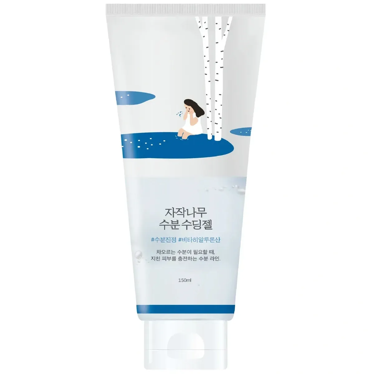 Заспокійливий гель з березовим соком ROUND LAB Birch Juice Moisturizing Soothing Gel 150 мл