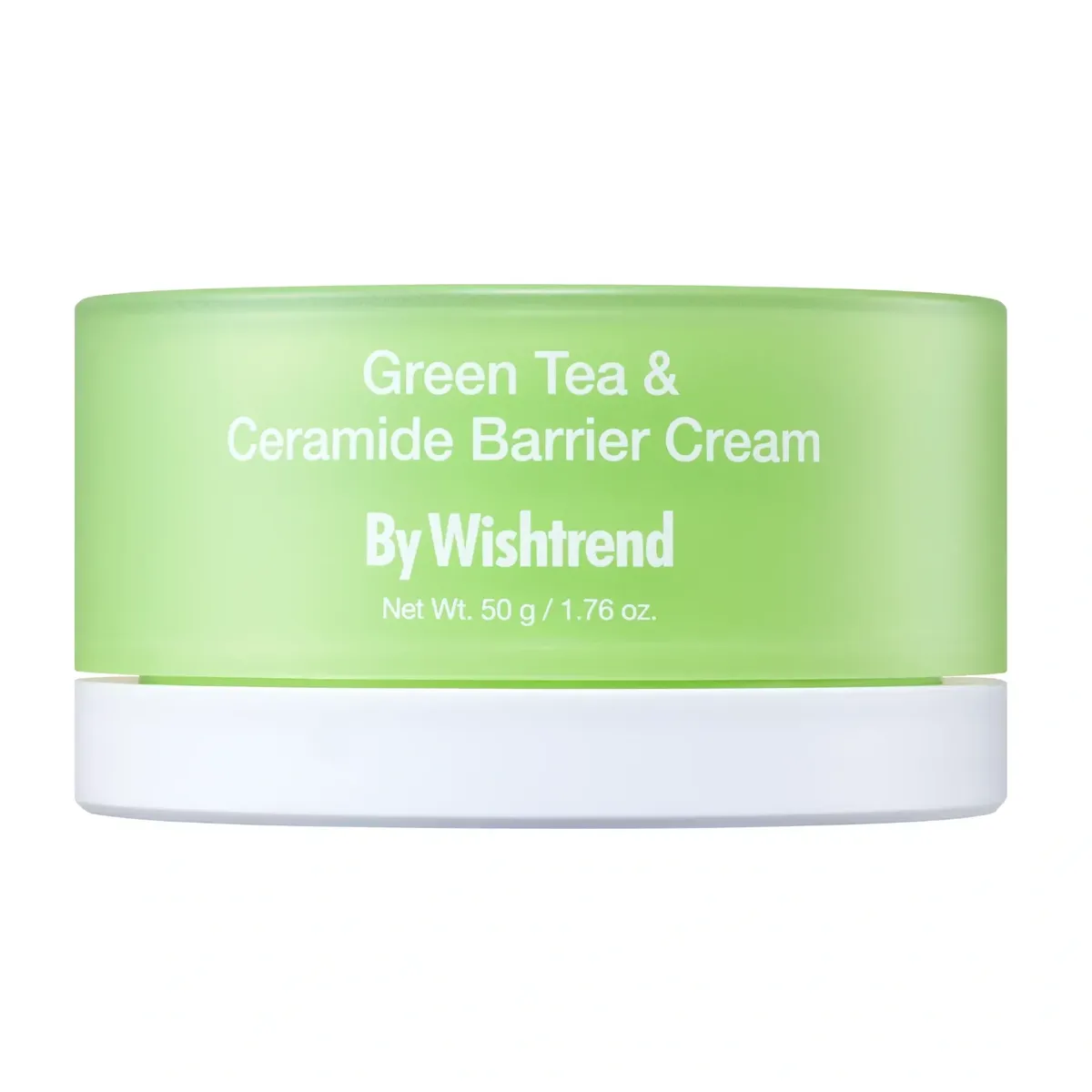 Восстанавливающий крем с зеленым чаем и церамидами By Wishtrend Green Tea & Ceramide Barrier Cream 50 мл