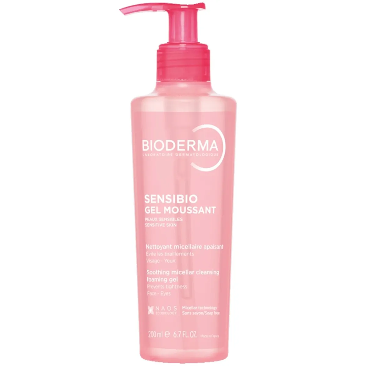 Очищающий гель Bioderma Sensibio Cleansing Foaming Gel 200 мл