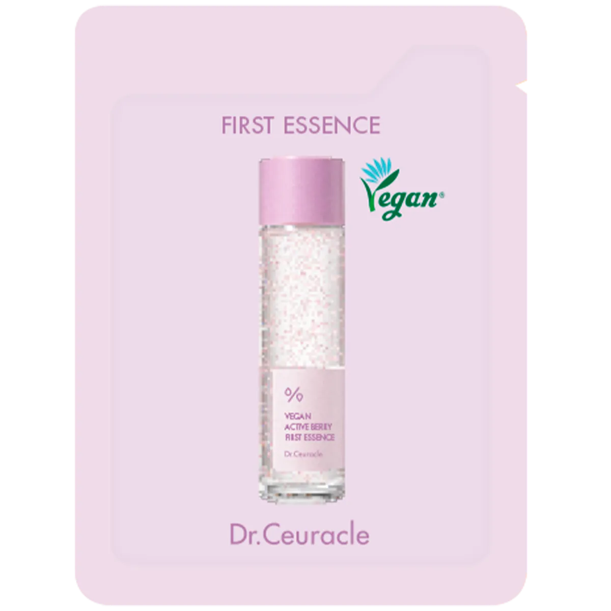 Стартовая эссенция с ресвератролом и экстрактом клюквы Dr.Ceuracle Vegan Active Berry First Essence 2 мл, тестер