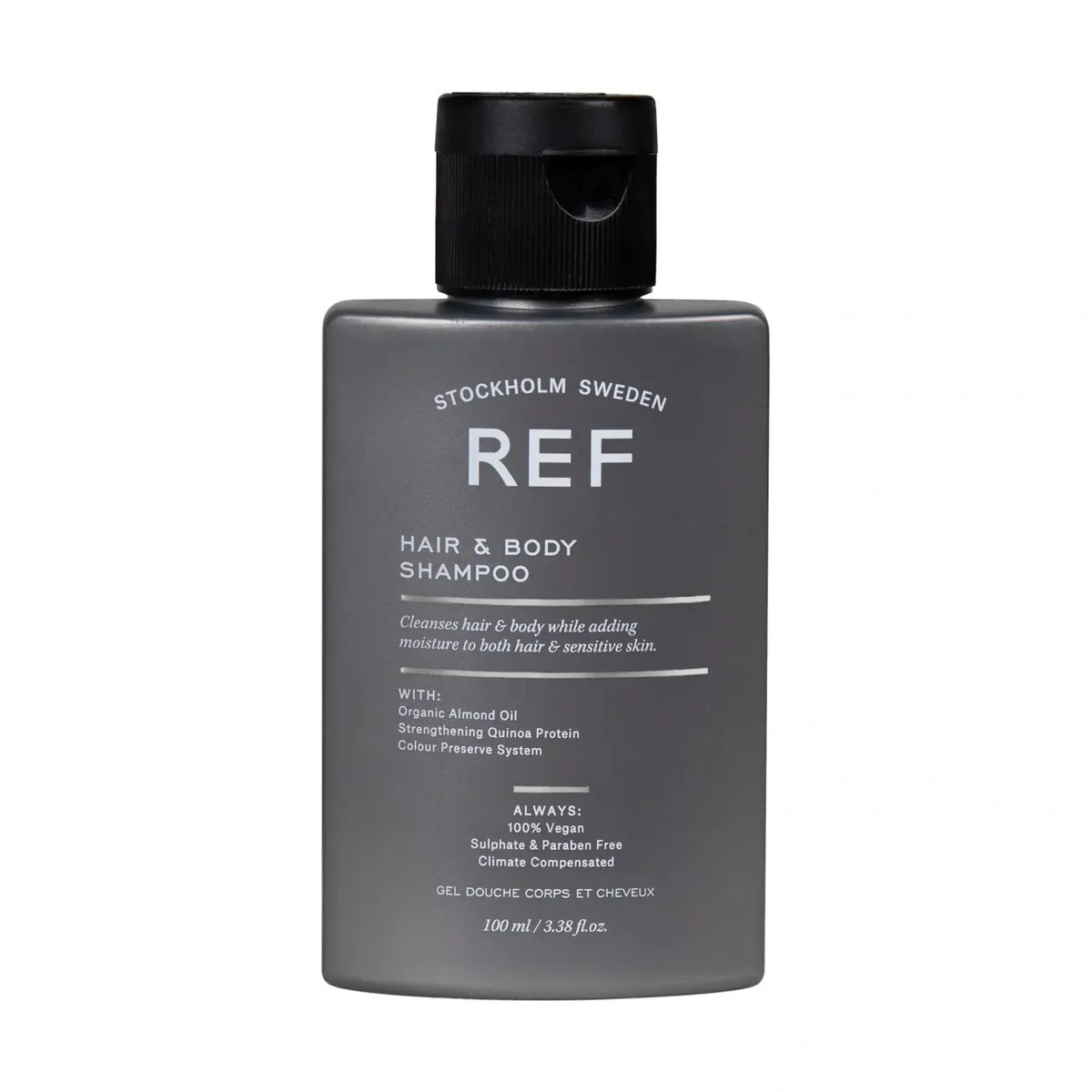 Шампунь-гель для душа мужской REF Hair & Body Shampoo 100 мл
