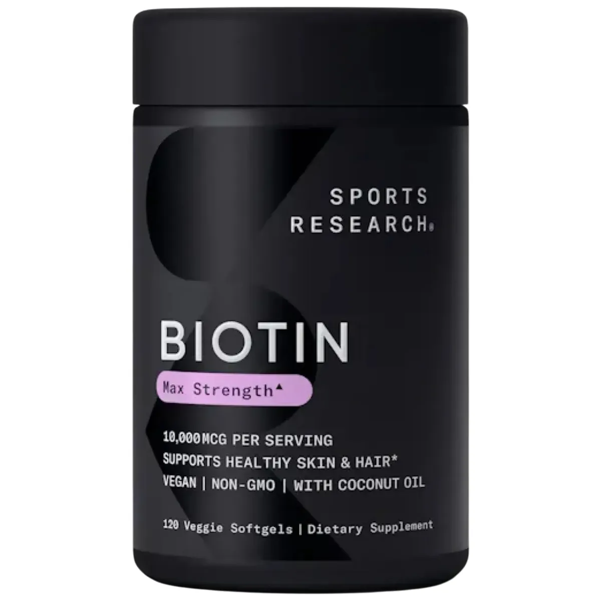 Біотин 10 000 мкг Sports Research Biotin 10,000mcg 120 шт