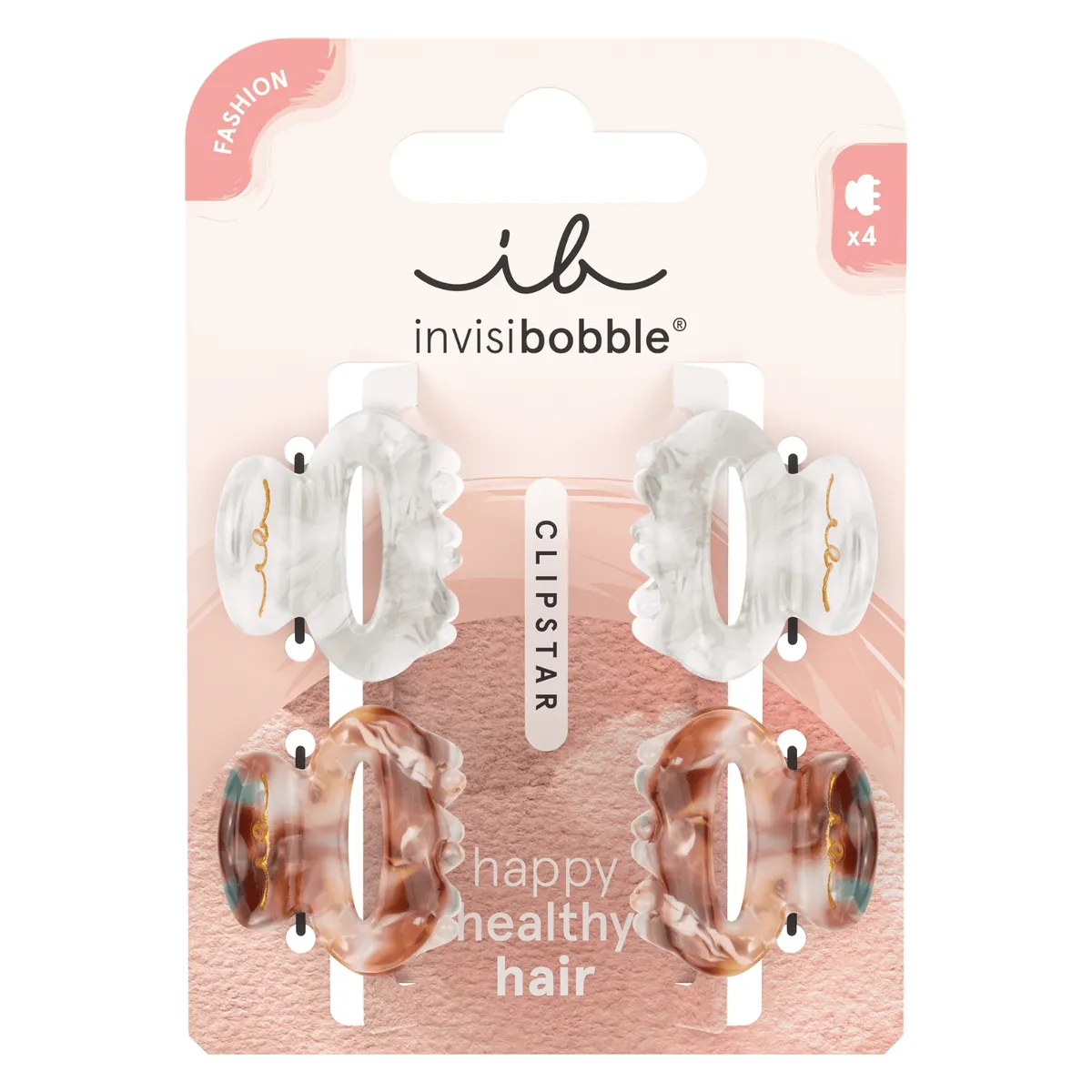 Набор заколок для волос Invisibobble Clipstar Petit Bijoux 4 в 1