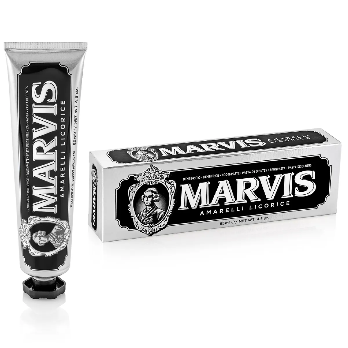 Зубна паста амареллі лакриця Marvis Amarelli Licorice 85 мл