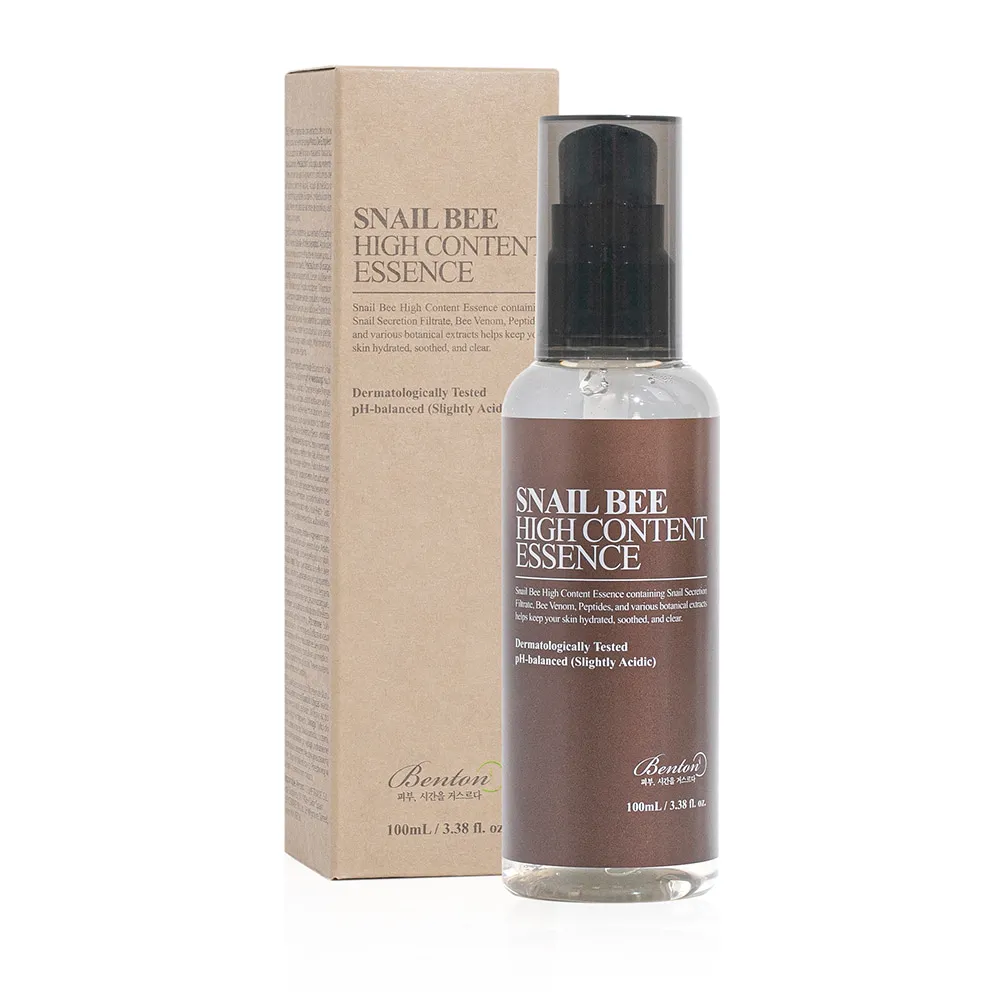 Есенція з муцином равлика та бджолиною отрутою Benton Snail Bee High Content Essence 100 мл