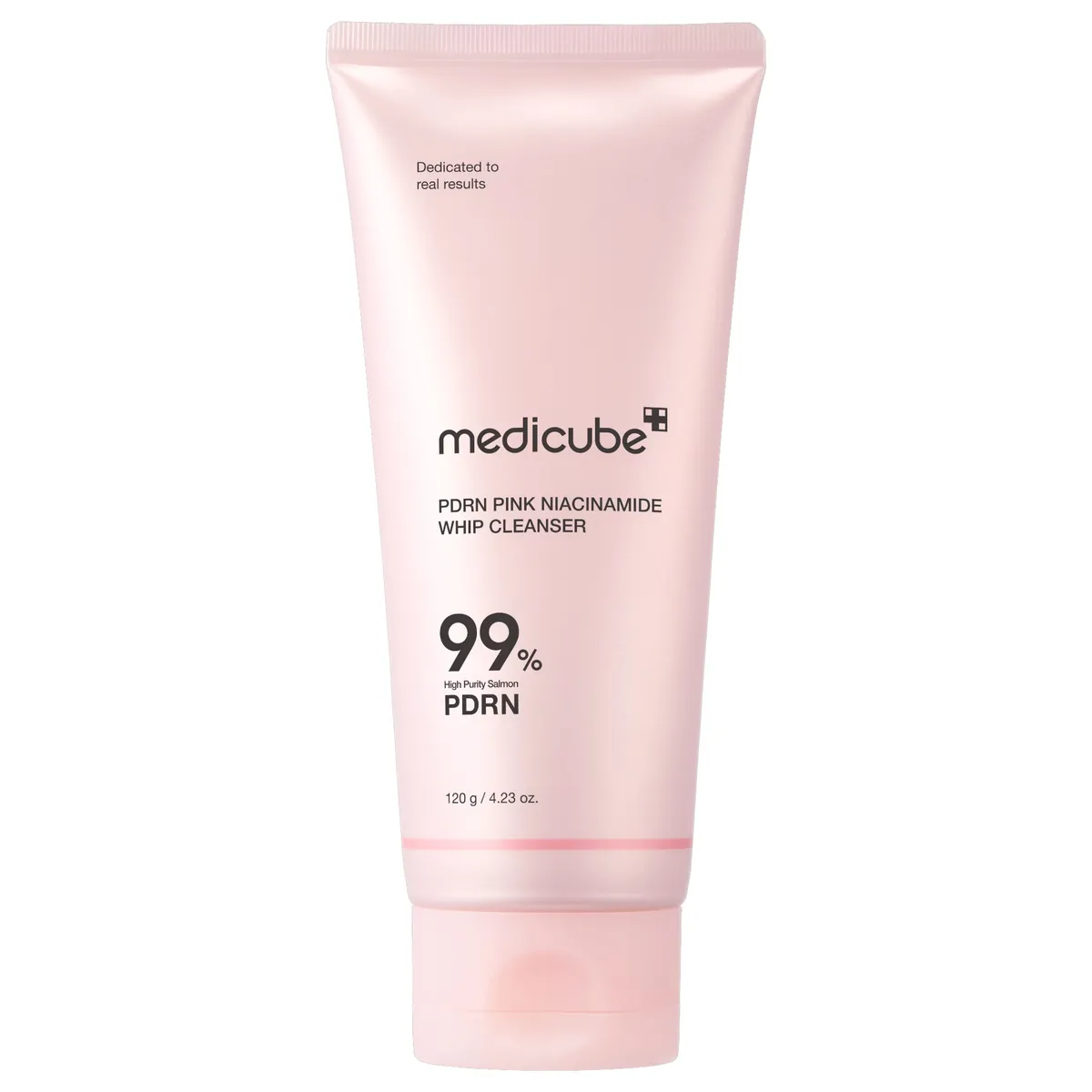 Очищувальна пінка з полінуклеотидами та ніацинамідом Medicube PDRN Pink Niacinamide Whip Cleanser 120 г