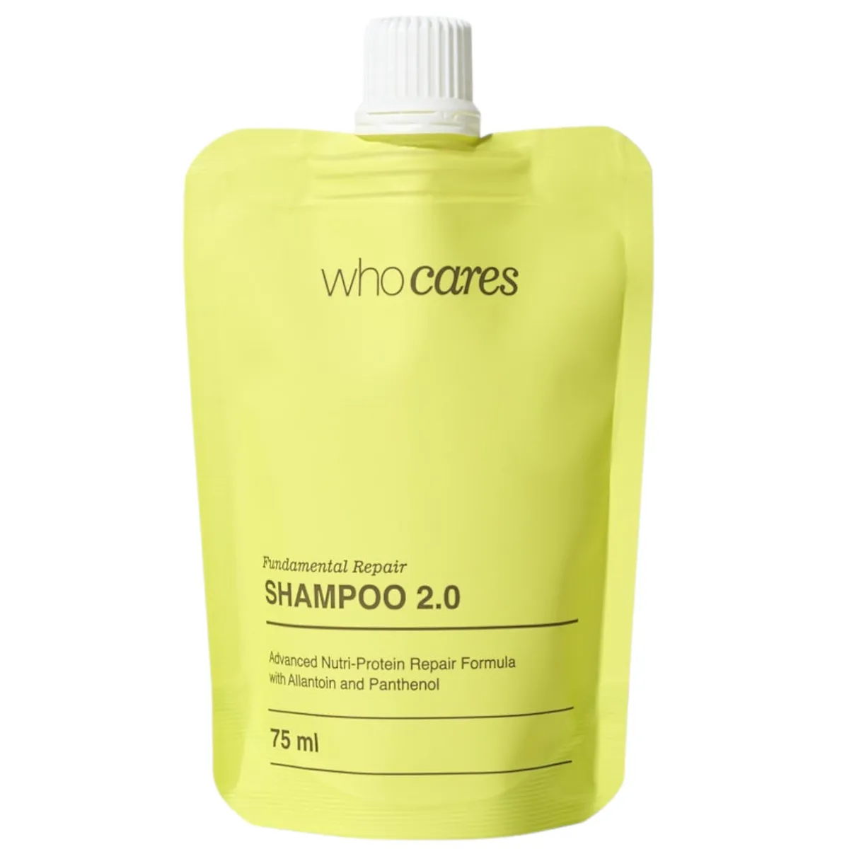 Шампунь для глубокого очищения кожи головы WhoCares Shampoo 2.0 Fundamental Repair 75 мл