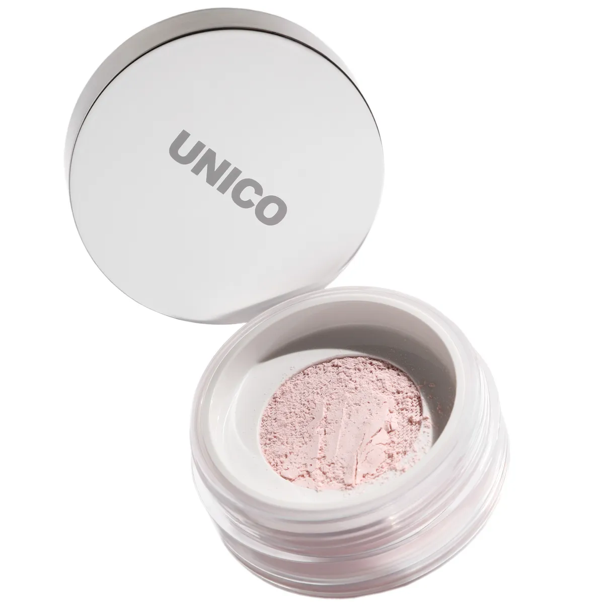 Пудра розсипчаста для обличчя рожева Unico Setting & Finishing Powder Aura 10 г