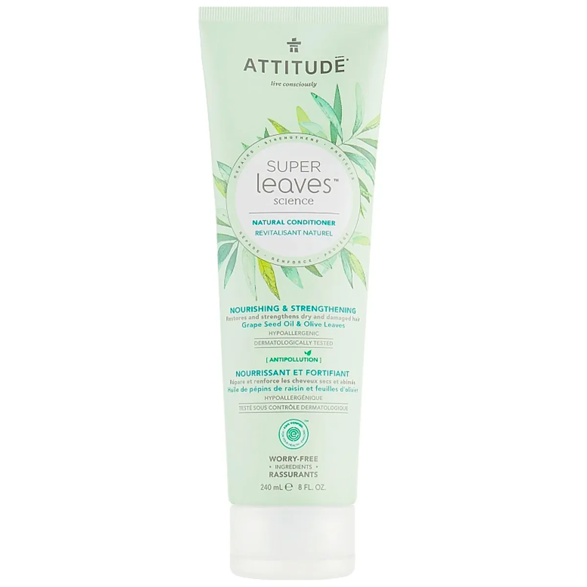 Живильний кондиціонер Attitude Super Leaves 240 мл