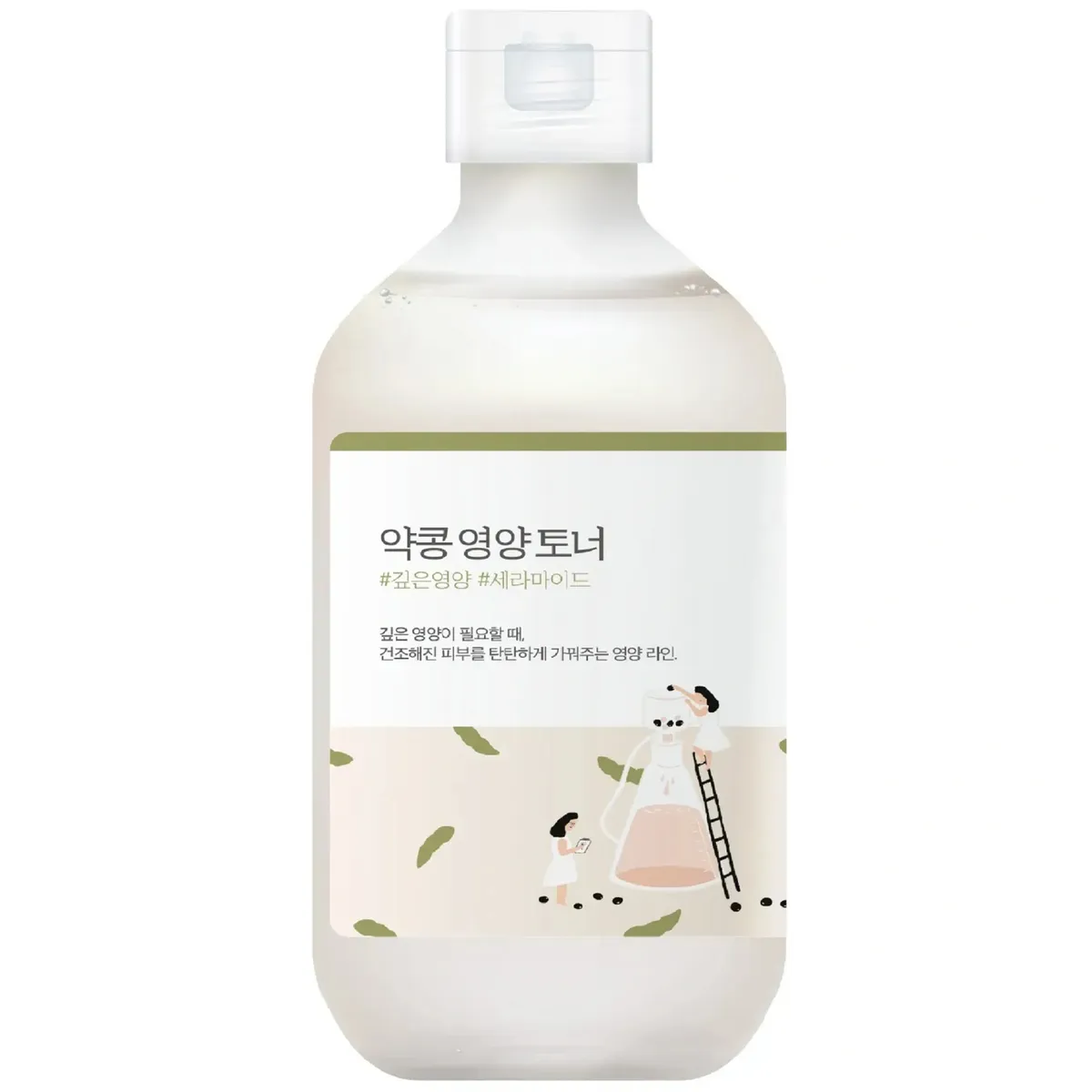 Молочний тонер з екстрактом чорних соєвих бобів ROUND LAB Soybean Nourishing Toner 300 мл