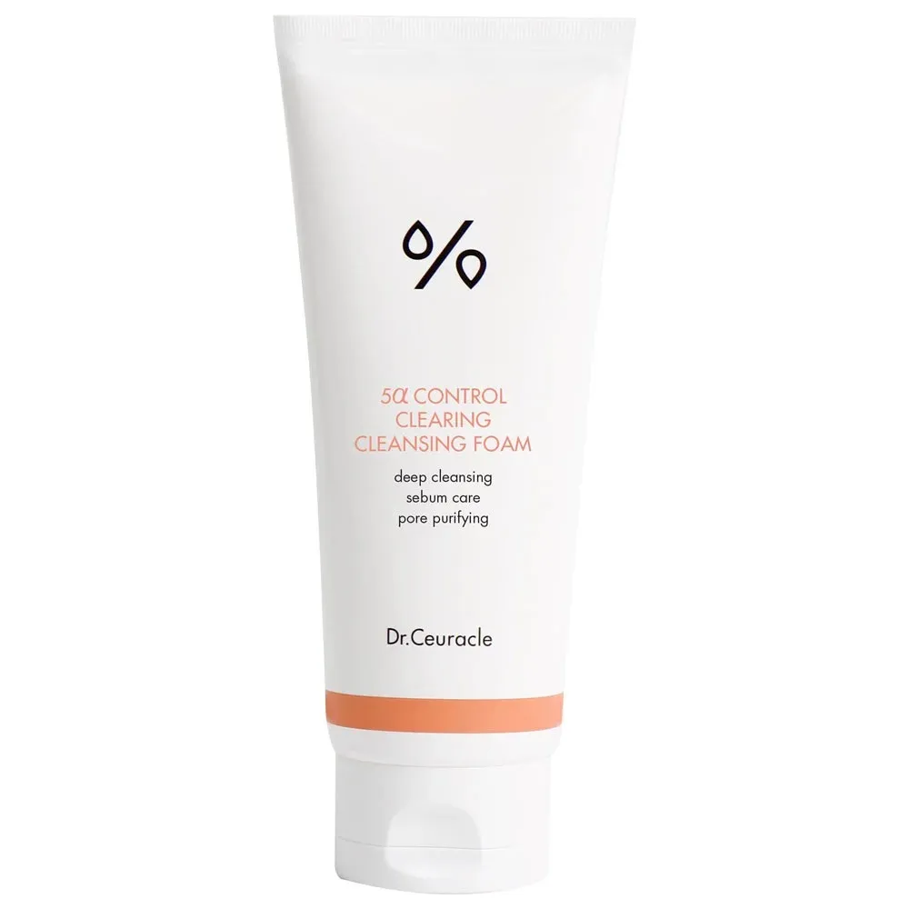 Себорегулирующая очищающая пенка “5-альфа контроль” Dr.Ceuracle 5α Control Clearing Cleansing Foam 200 мл