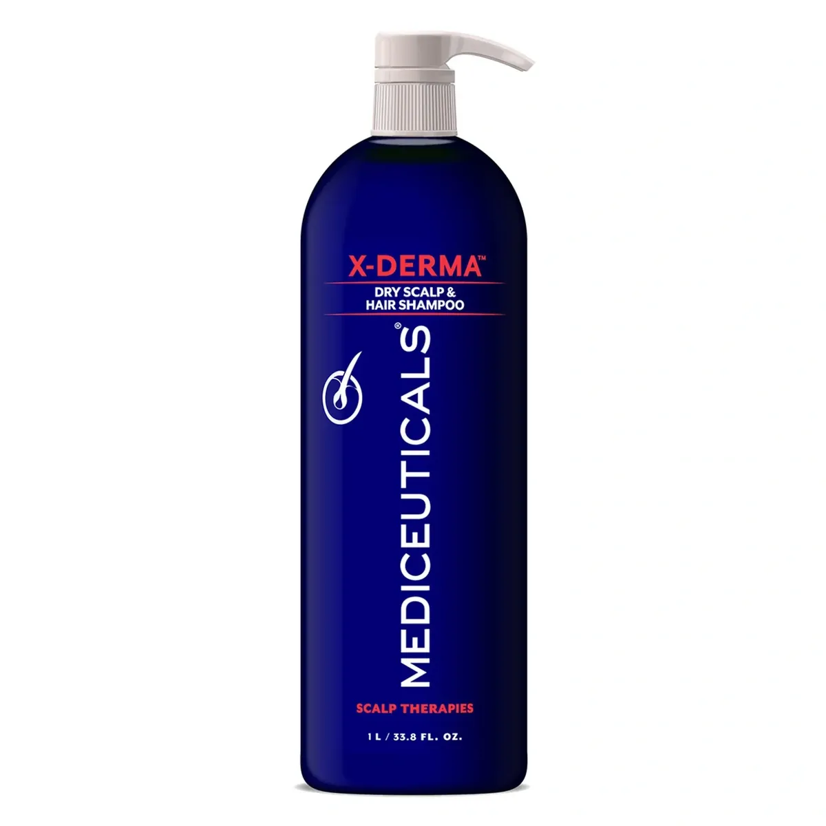Отшелушивающий шампунь против сухости и зуда кожи головы Mediceuticals X-Derma 1000 мл