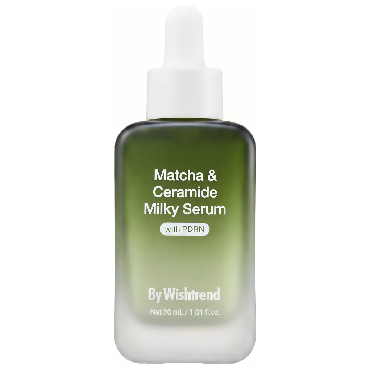 Восстанавливающая сыворотка с матчей и церамидами By Wishtrend Matcha & Ceramide Milky Serum 30 мл