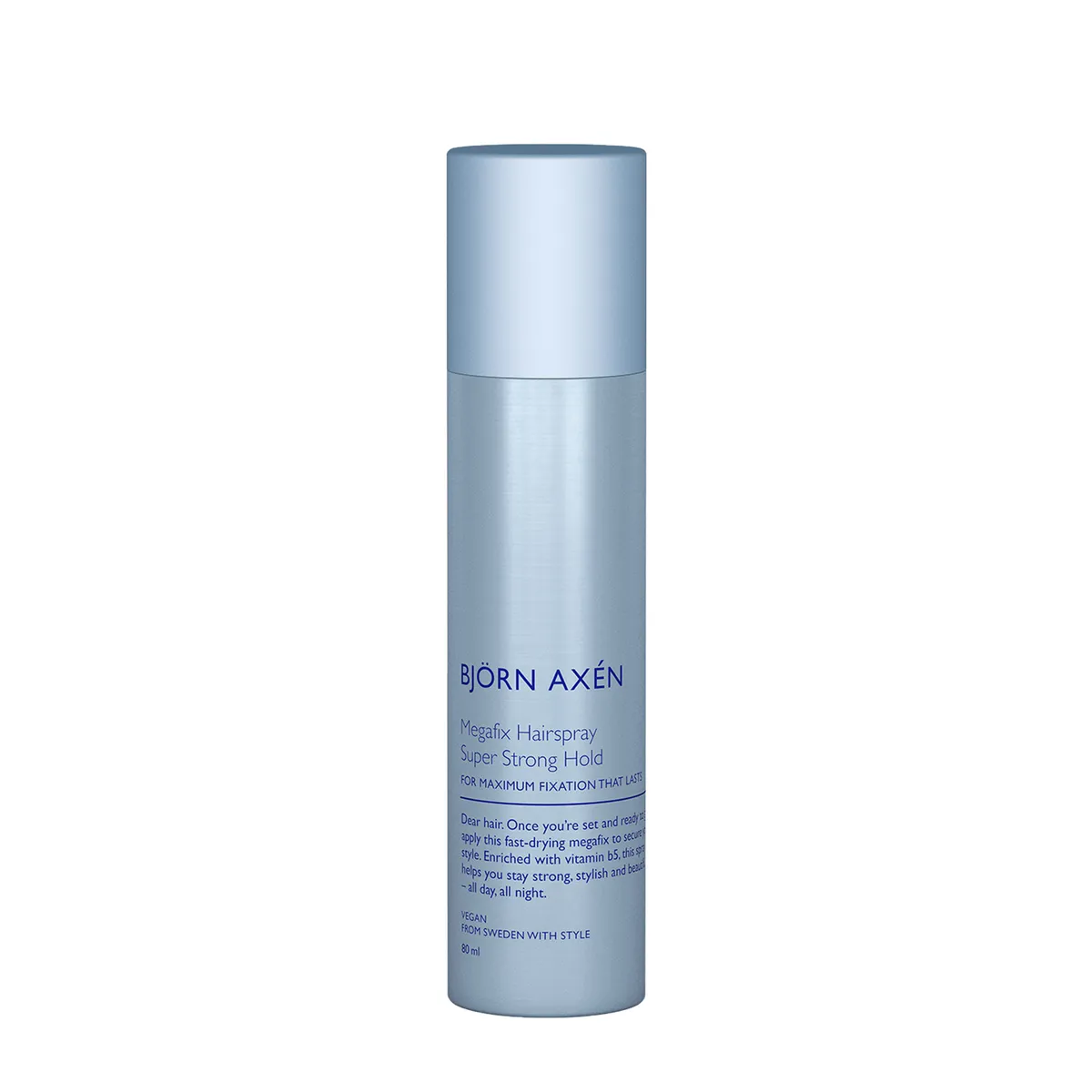 Лак для волос сильной фиксации Bjorn Axen Megafix Hairspray 80 мл, Миниатюра