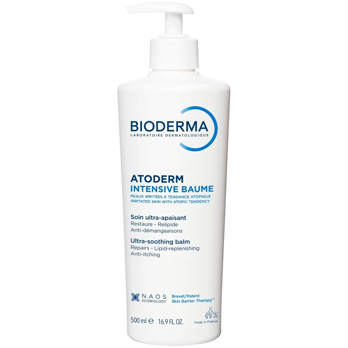 Заспокійливий бальзам для дуже сухої та атопічної шкіри Bioderma Atoderm Intensive Baume Balm 500 мл
