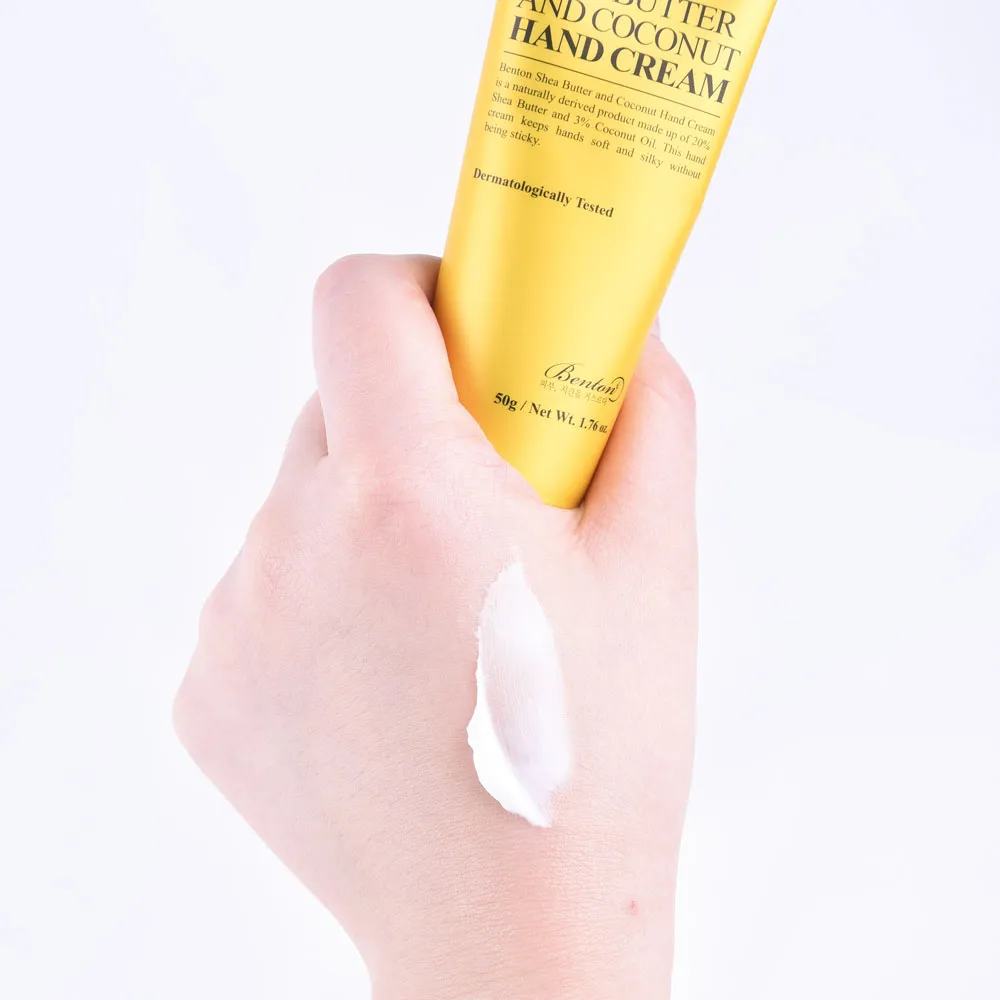 Крем для рук с маслом ши и кокосом Benton Shea Butter and Coconut Hand Cream 50 г