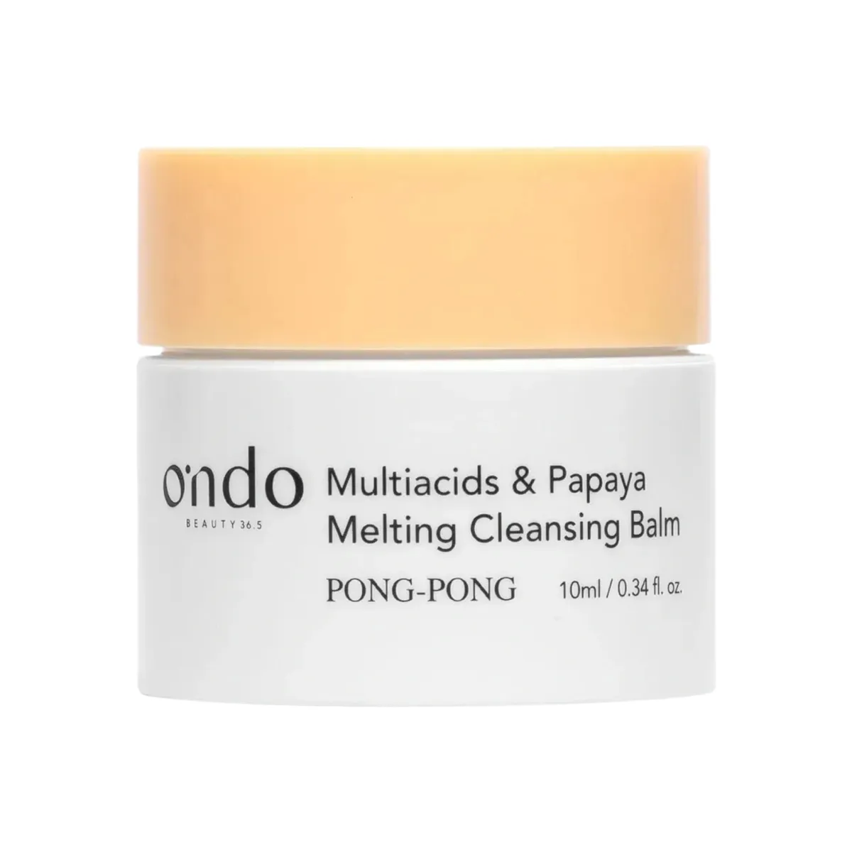 Бальзам для снятия макияжа Ondo Beauty 36.5 Multi Acids & Papaya Melting Cleansing Balm Миниатюра, 10 мл