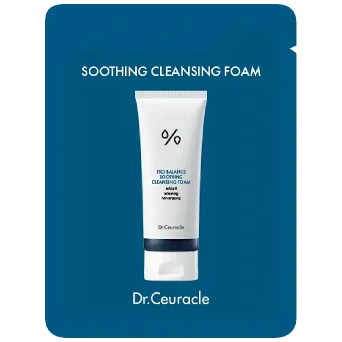Гель для вмивання з пробіотиками Dr.Ceuracle Pro Balance Soothing Cleansing Foam 2 мл, Саше (тестер)