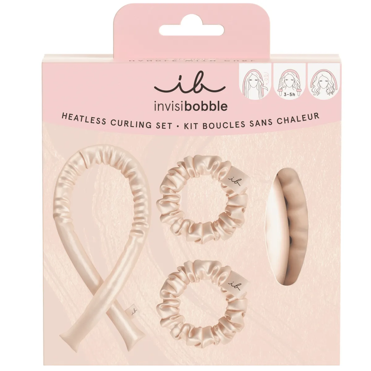 Подарунковий набір для створення локонів Invisibobble Heatless Curling Set 3 в 1