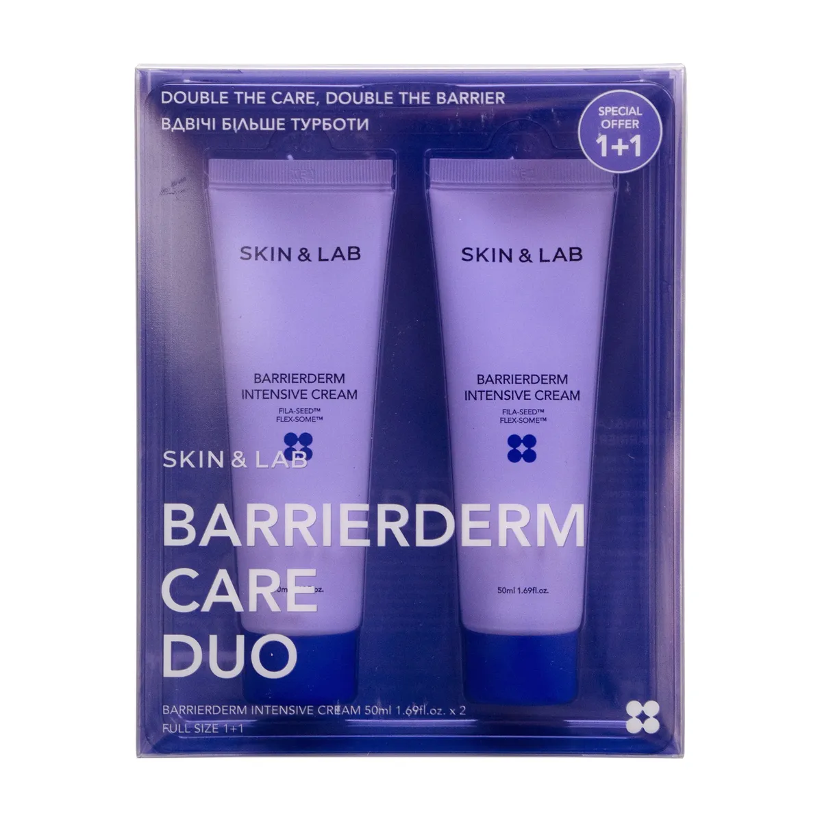 Набор барьерных кремов SKIN&LAB Barrierderm Care Duo Set 50 мл + 50 мл