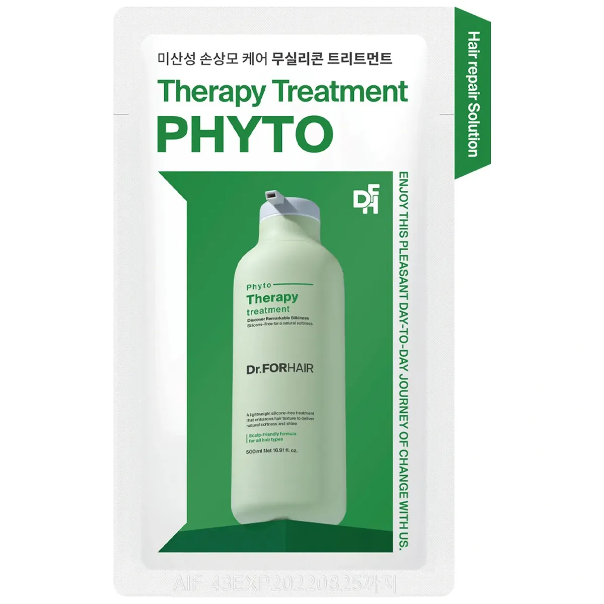 Фитотерапевтическая маска-кондиционер для волос Dr.FORHAIR pHyto Therapy Treatment 300 мл