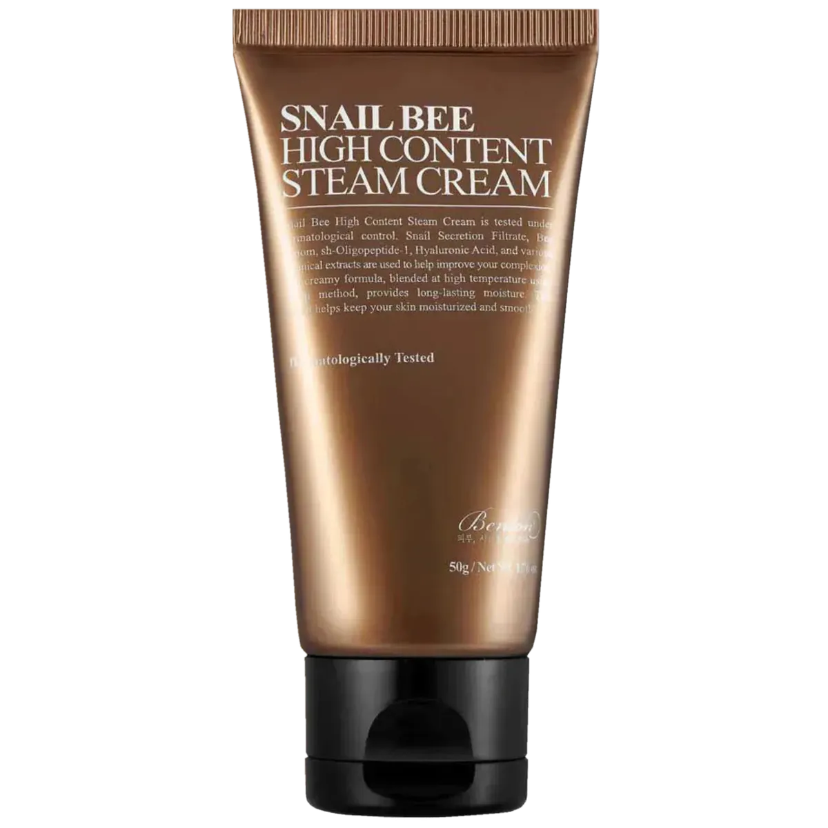 Крем з муцином равлика і бджолиною отрутою Benton Snail Bee High Content Steam Cream 50 г