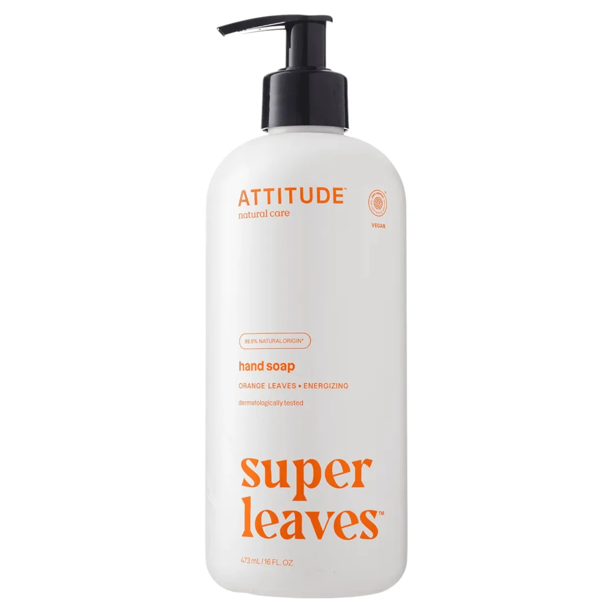 Рідке мило для рук "Листя апельсина" Attitude Super Leaves 473 мл