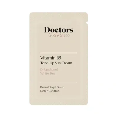 Сонцезахисний крем для обличчя з освітлювальним ефектом Theralogic Madecell Derma Repair B5 Sun Cream SPF50+ 50 мл