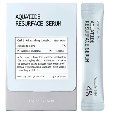 Сыворотка для лица Logically, Skin Aquatide Resurface Serum набор тестеров 2 г * 10 шт